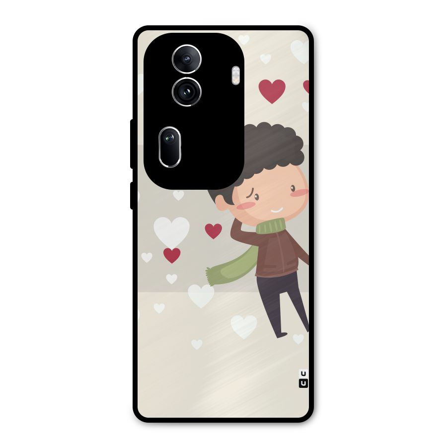Boy in love Metal Back Case for Oppo Reno11 Pro 5G