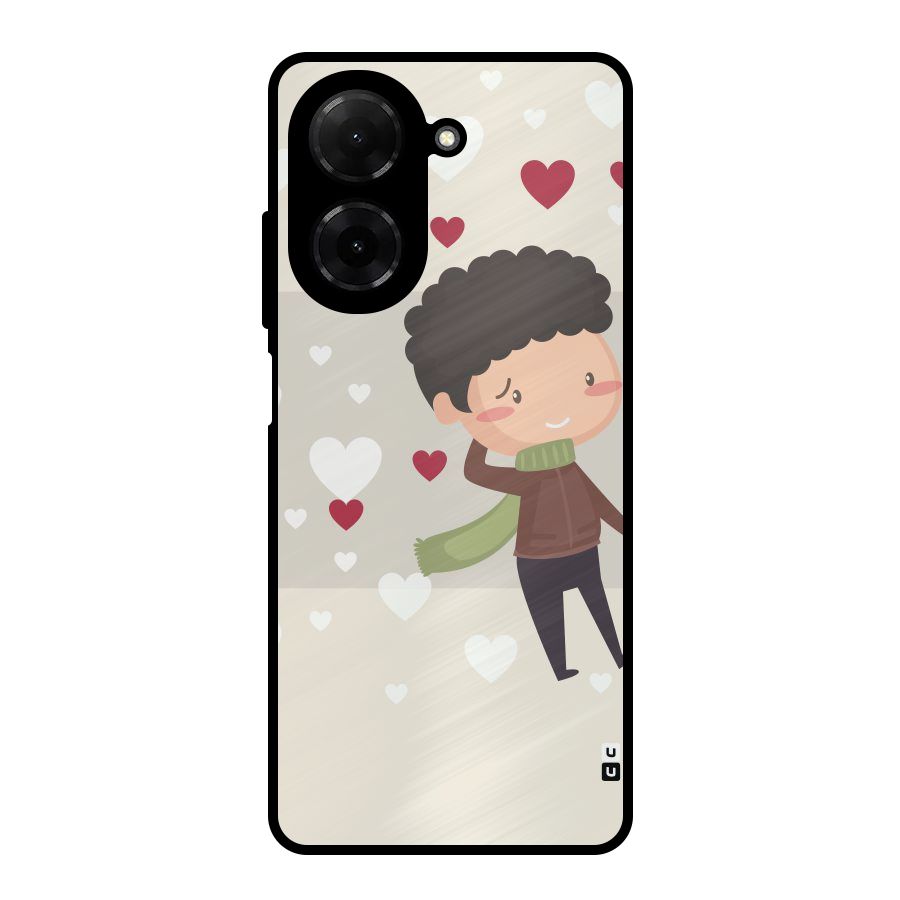 Boy in love Metal Back Case for Poco C71