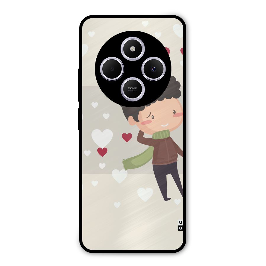Boy in love Metal Back Case for Poco C75 5G
