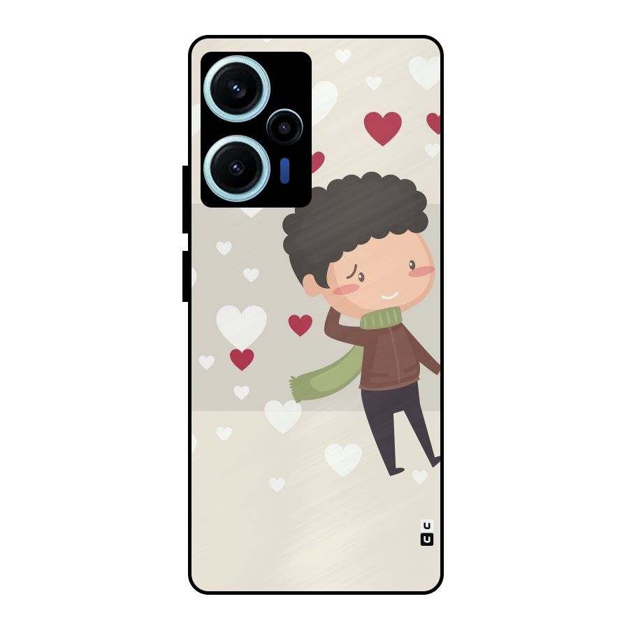 Boy in love Metal Back Case for Poco F5