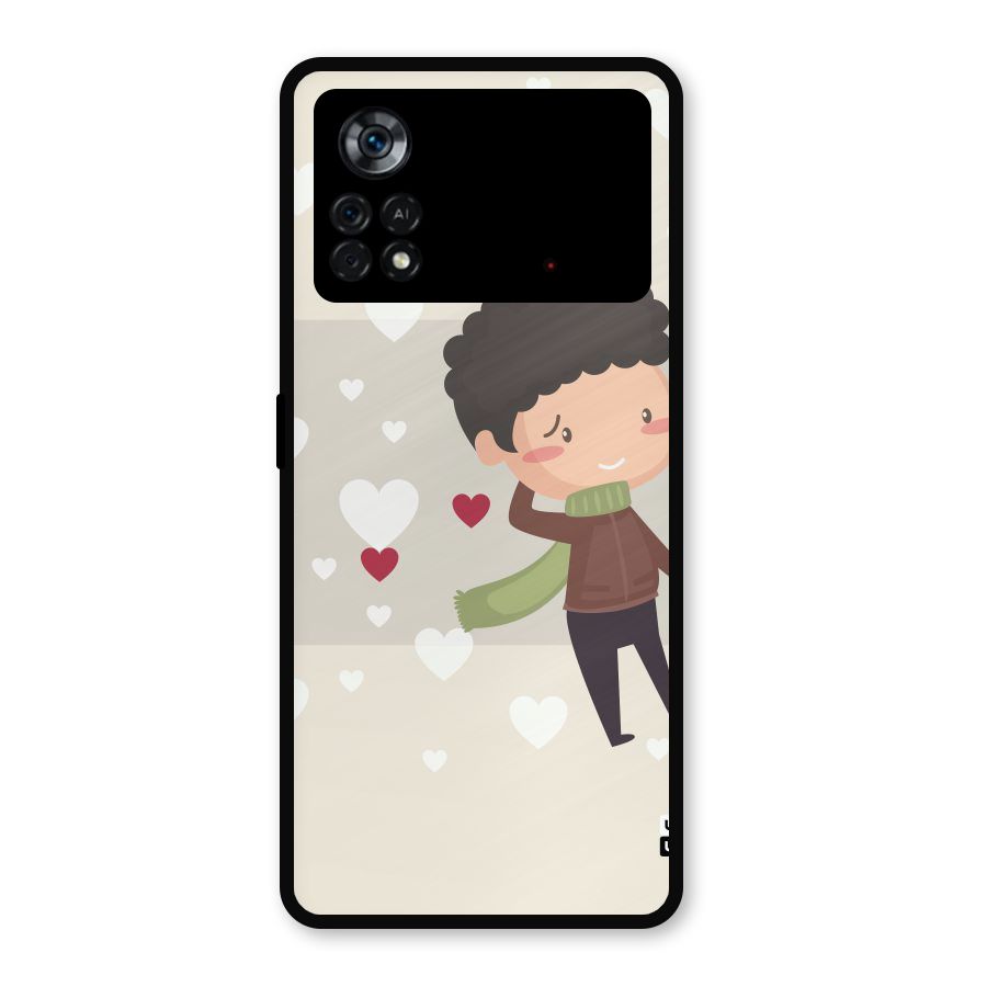 Boy in love Metal Back Case for Poco X4 Pro 5G