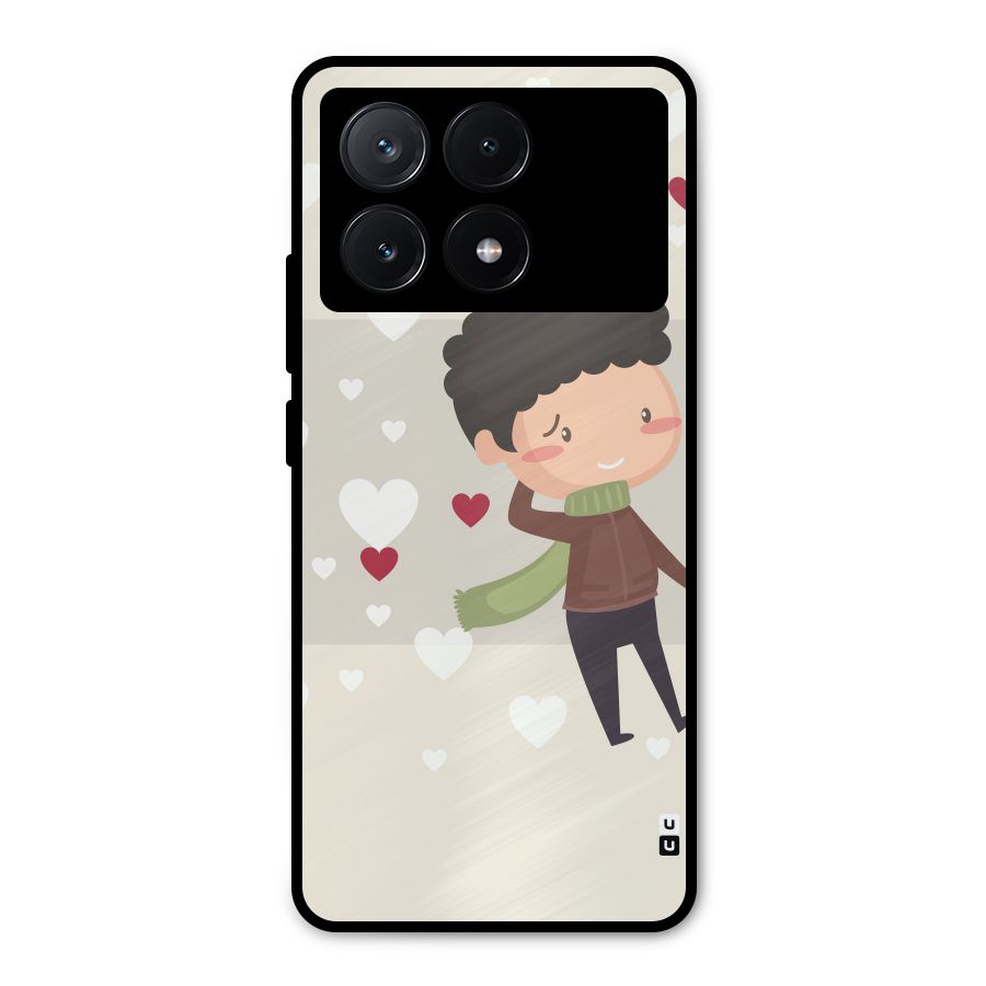 Boy in love Metal Back Case for Poco X6 Pro