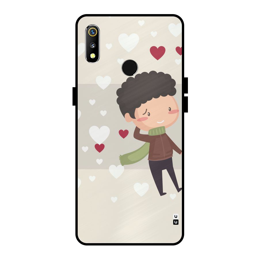 Boy in love Metal Back Case for Realme 3i