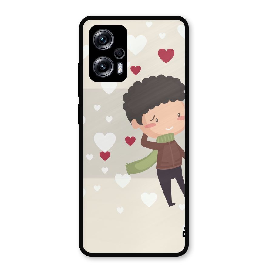 Boy in love Metal Back Case for Redmi K50i