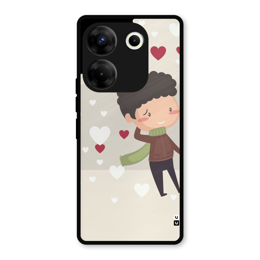 Boy in love Metal Back Case for Tecno Camon 20 Pro