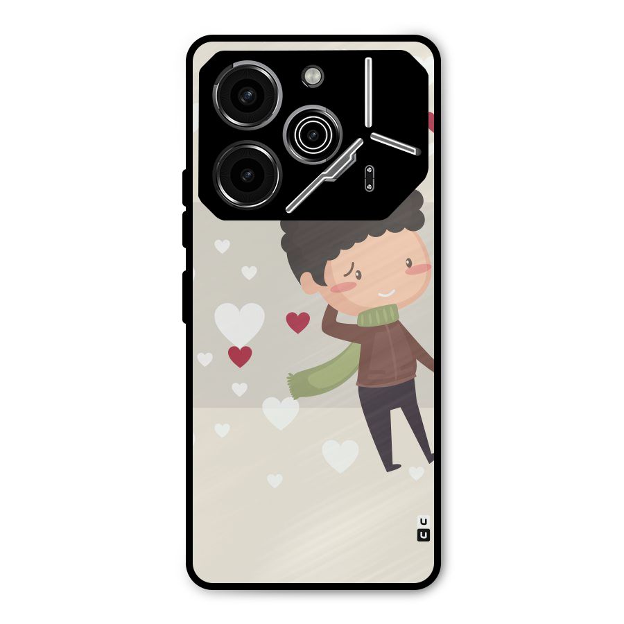 Boy in love Metal Back Case for Tecno Pova 6 Pro