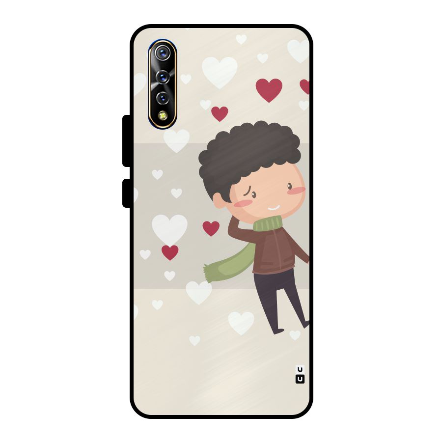 Boy in love Metal Back Case for Vivo S1
