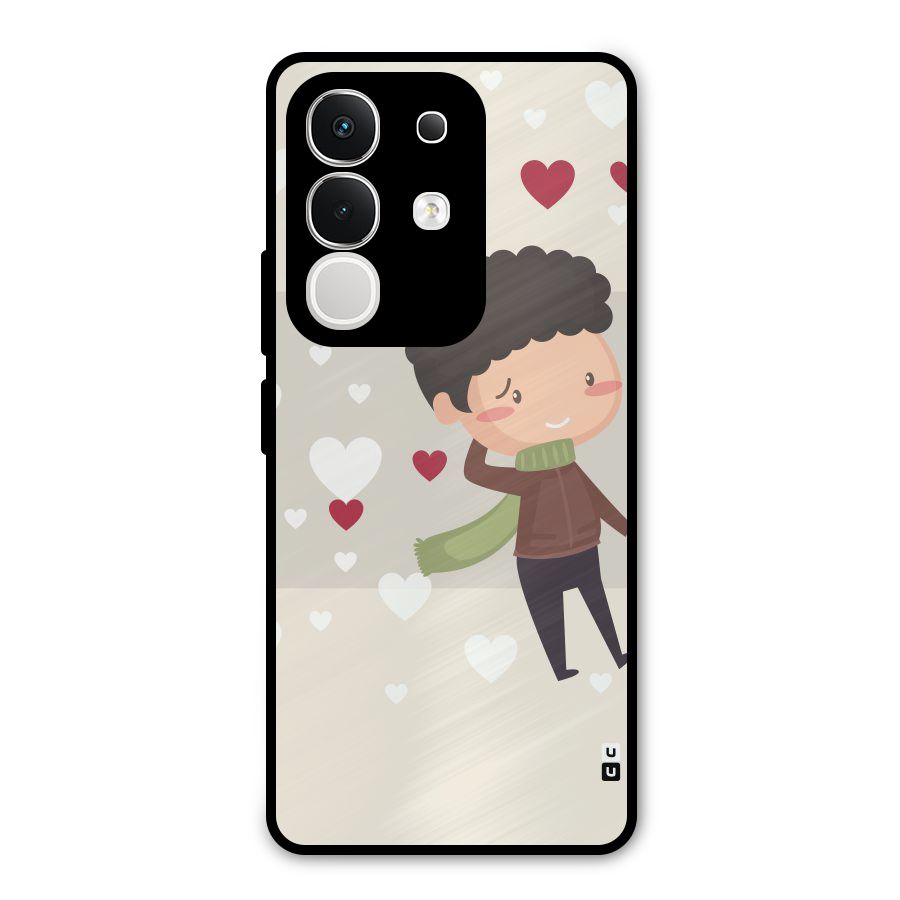Boy in love Metal Back Case for Vivo T4x