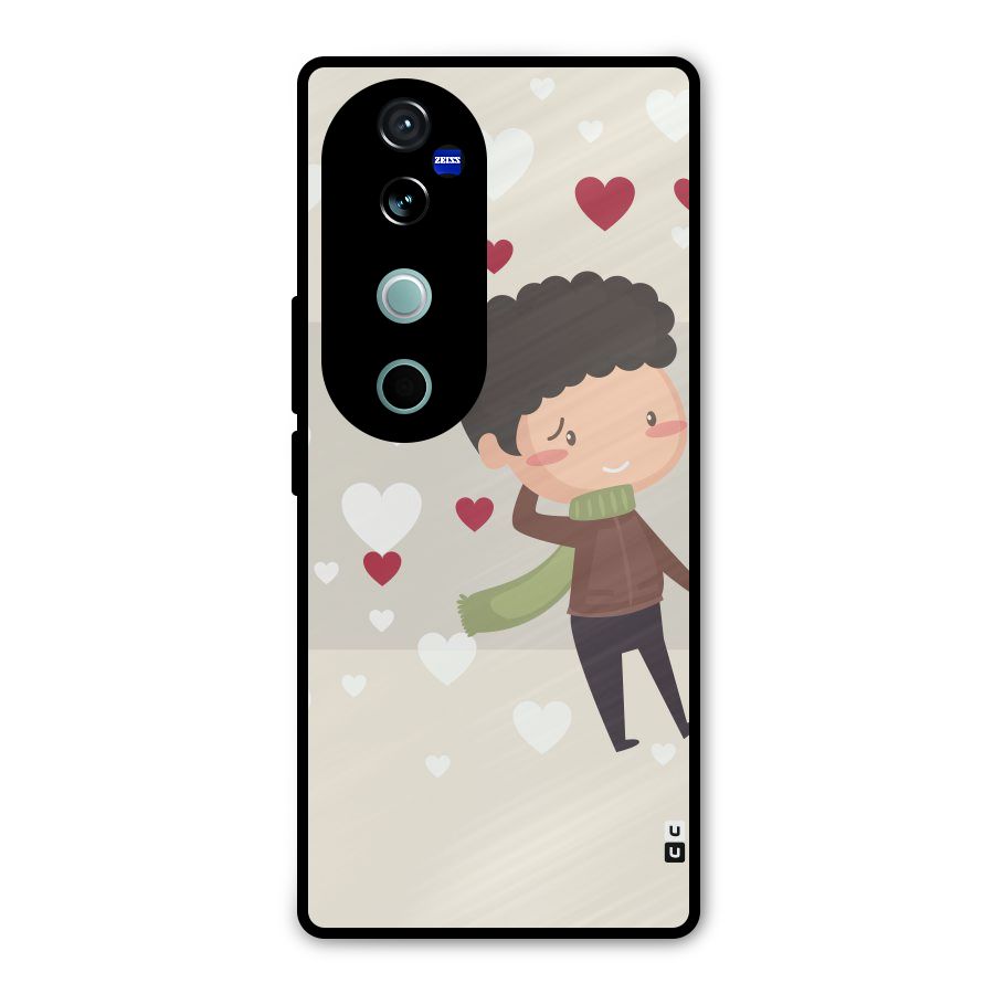Boy in love Metal Back Case for Vivo V40