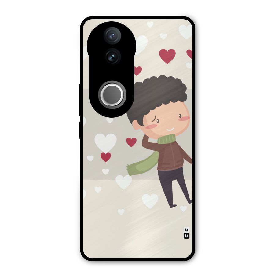 Boy in love Metal Back Case for Vivo V50