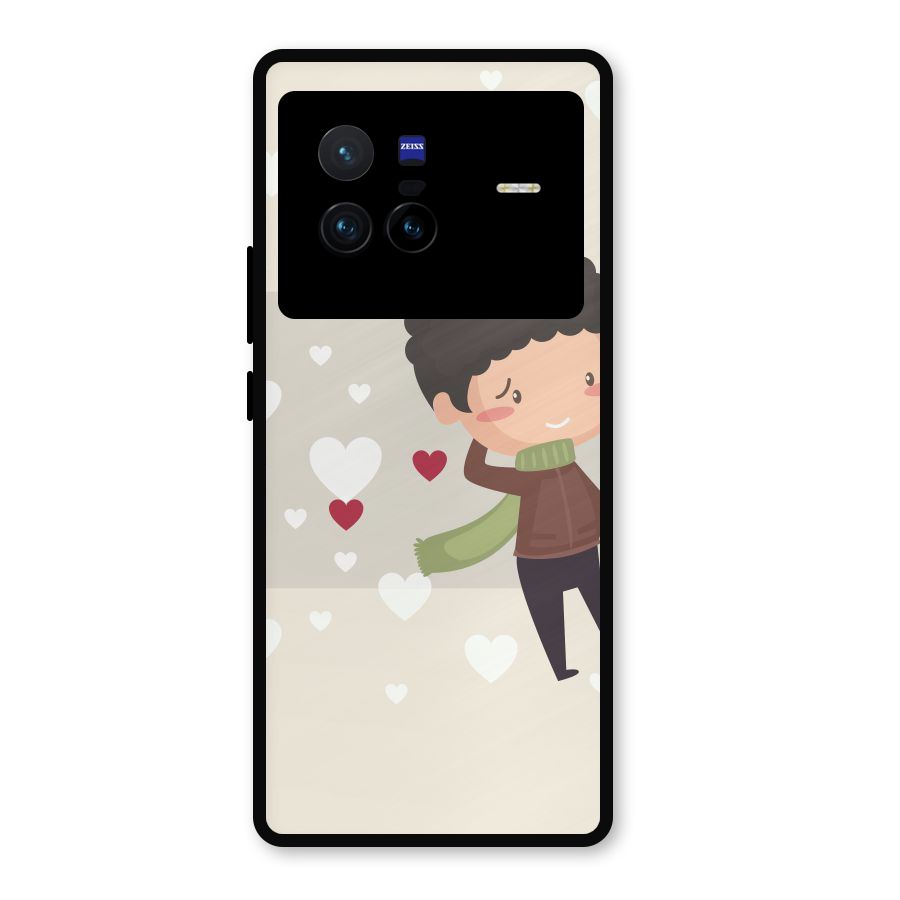 Boy in love Metal Back Case for Vivo X80