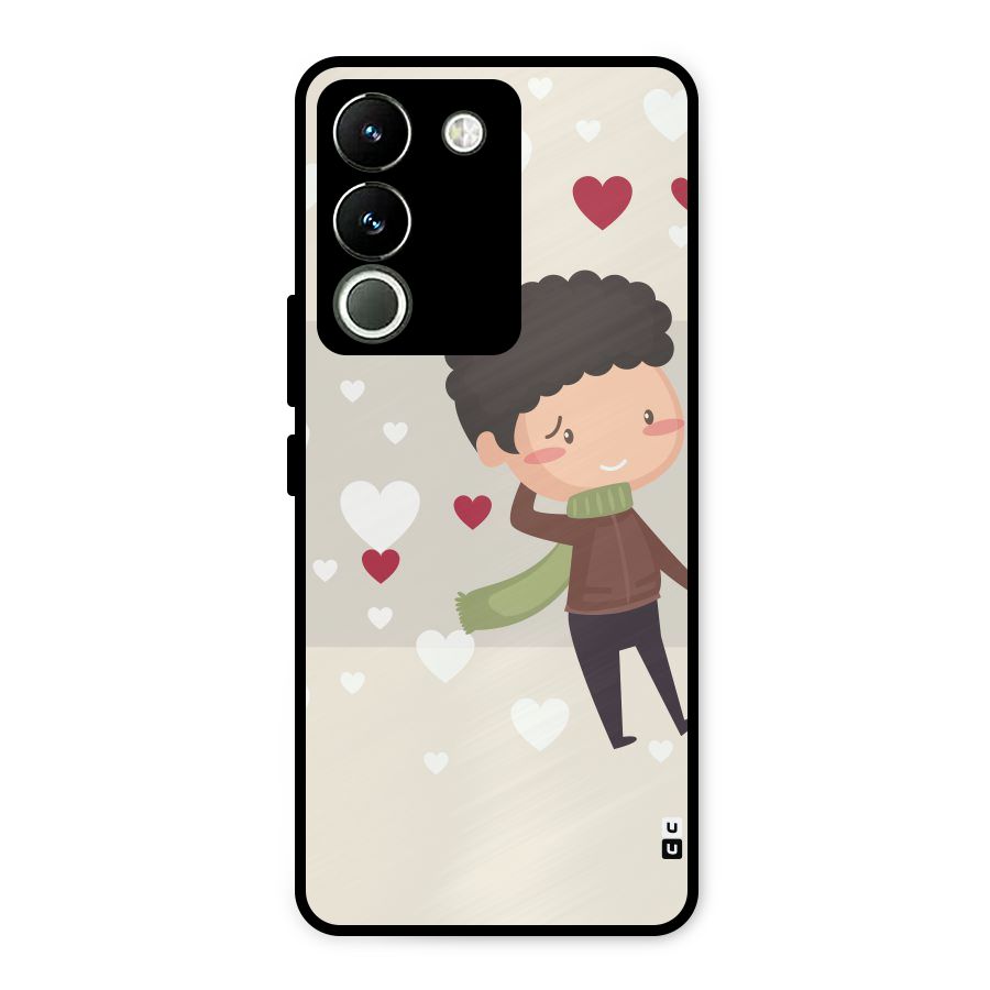 Boy in love Metal Back Case for Vivo Y200