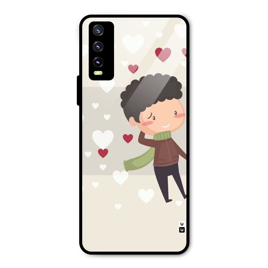 Boy in love Metal Back Case for Vivo Y20g