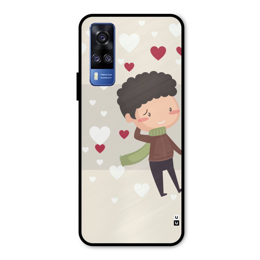 Boy in love Metal Back Case for Vivo Y31
