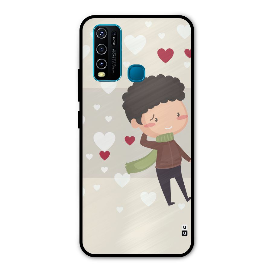 Boy in love Metal Back Case for Vivo Y50