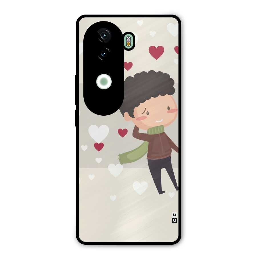 Boy in love Metal Back Case for iQOO Z9s