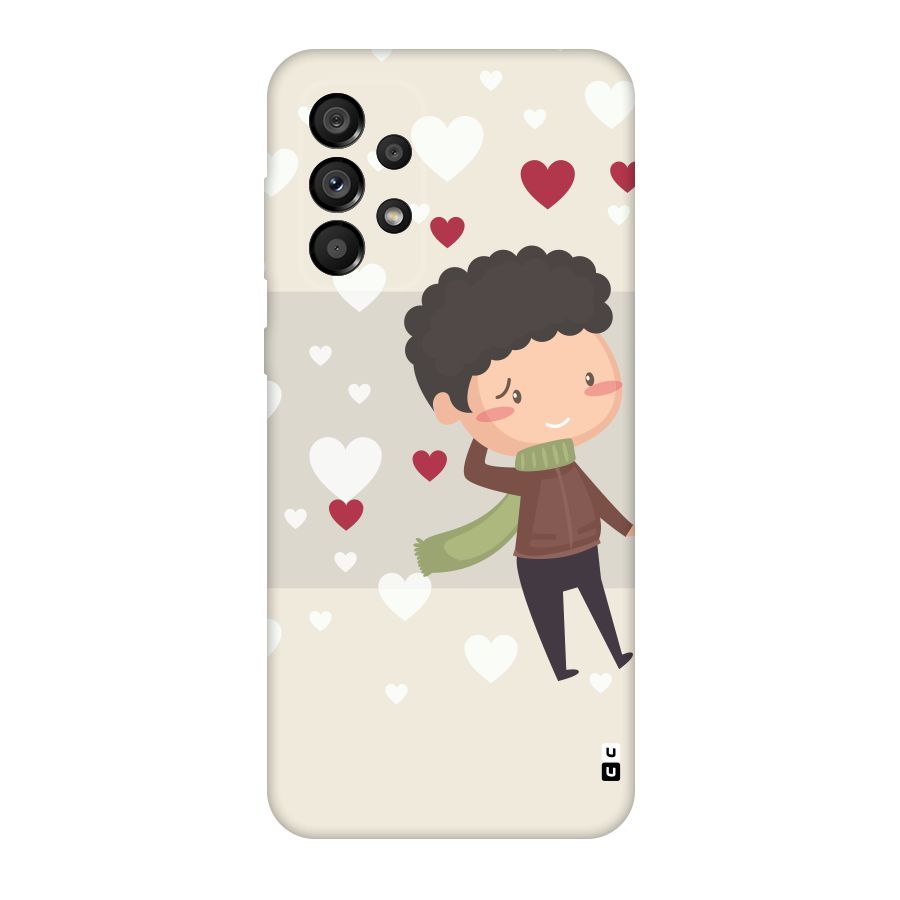 Boy in love Original Polycarbonate Back Case for Galaxy A73 5G