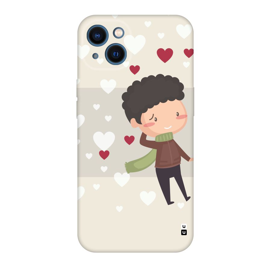 Boy in love Original Polycarbonate Back Case for iPhone 13