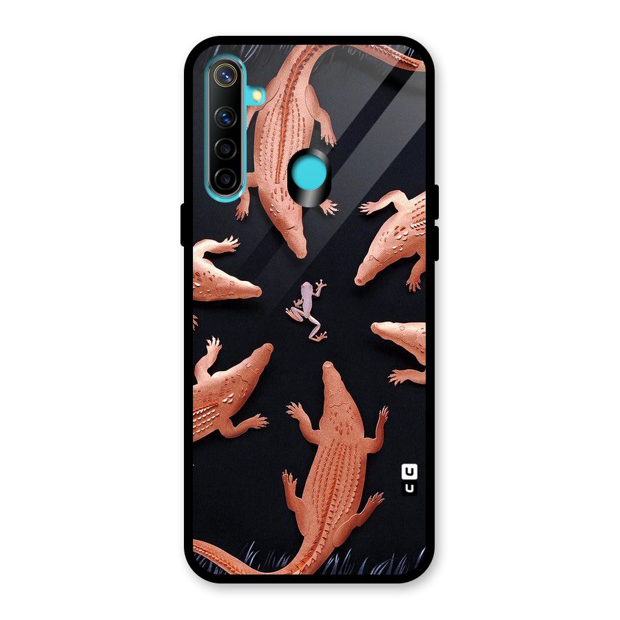 Brave Frog Glass Back Case for Realme Narzo 10