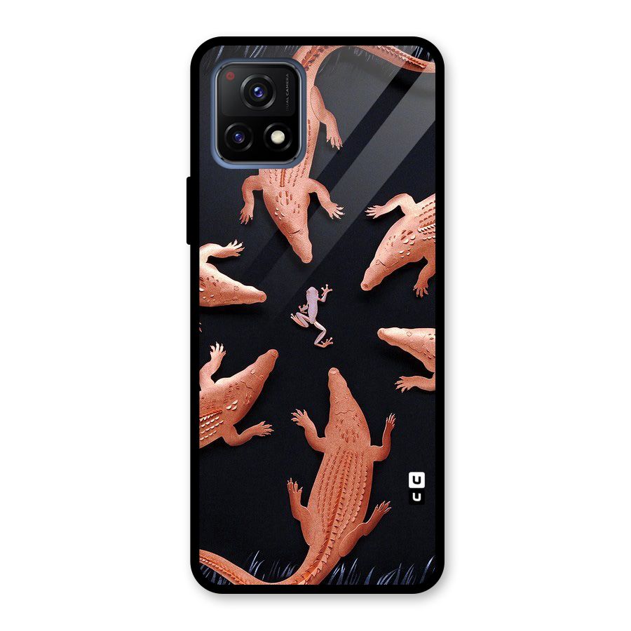 Brave Frog Glass Back Case for Vivo Y72 5G