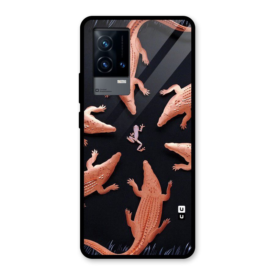 Brave Frog Glass Back Case for iQOO 9 5G