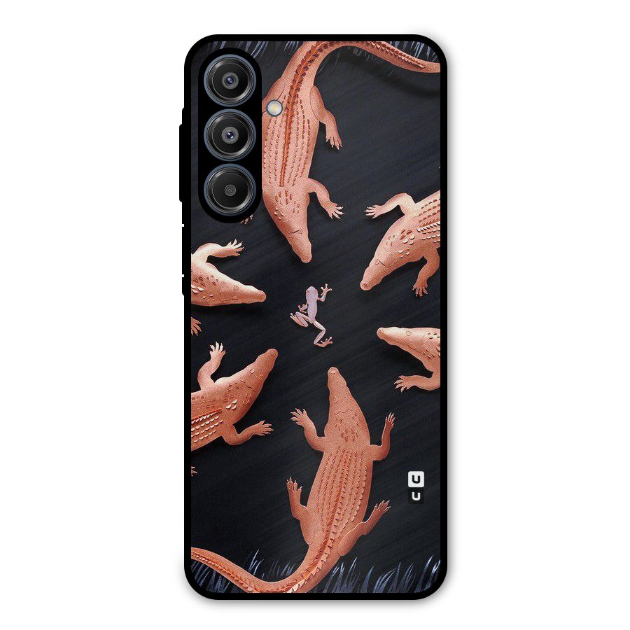 Brave Frog Metal Back Case for Galaxy A16 5G