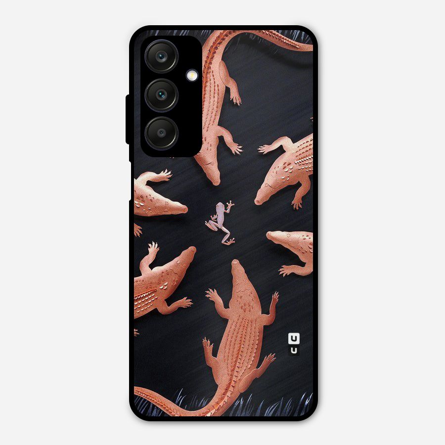 Brave Frog Metal Back Case for Galaxy A25 5G