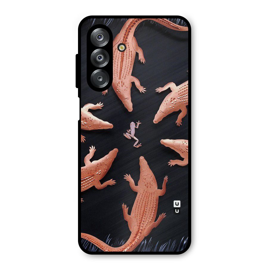 Brave Frog Metal Back Case for Galaxy A26