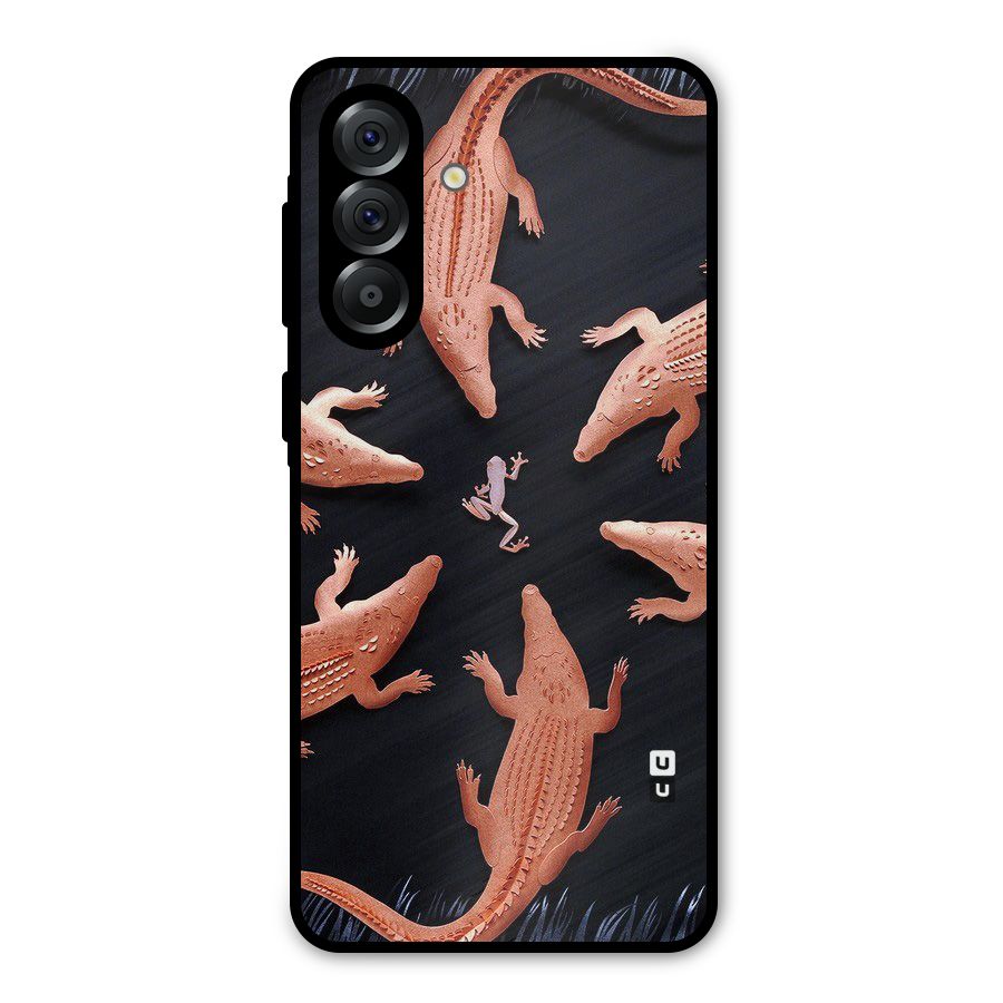Brave Frog Metal Back Case for Galaxy A56