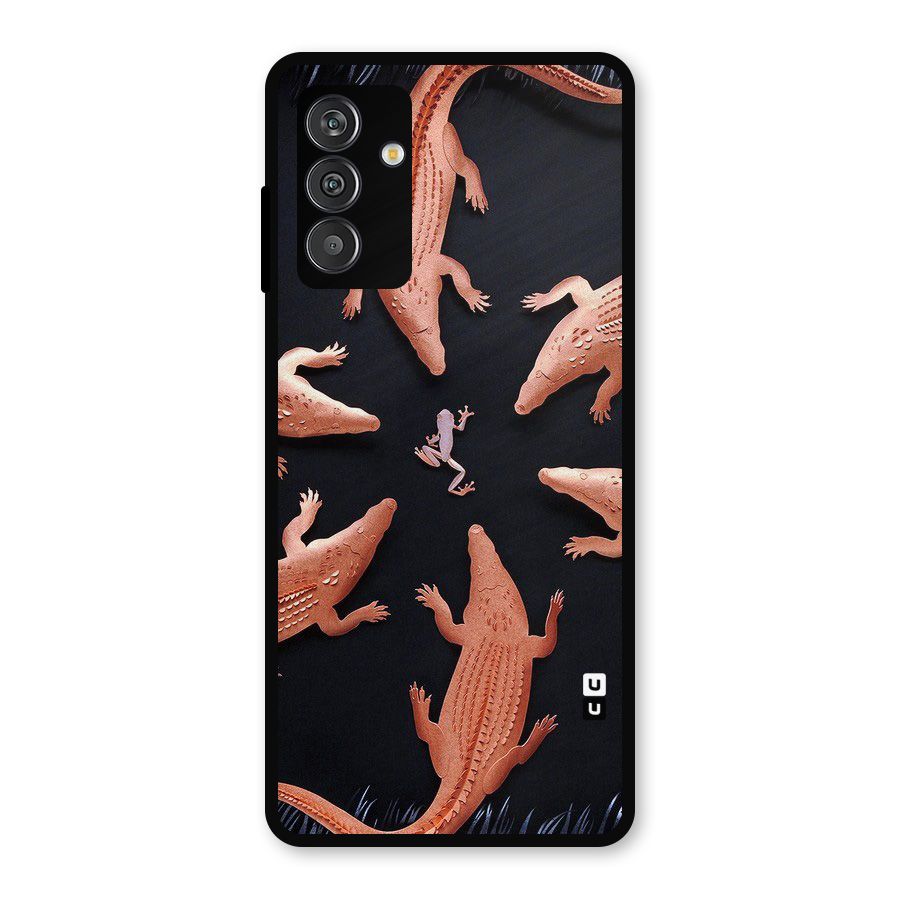 Brave Frog Metal Back Case for Galaxy F13