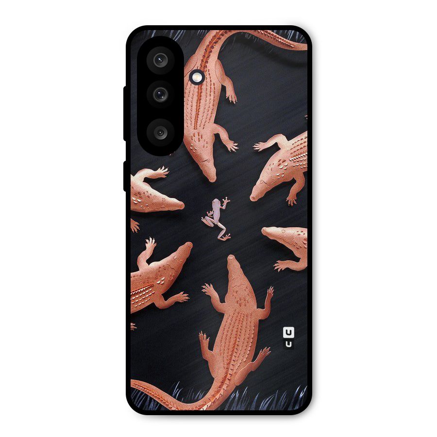 Brave Frog Metal Back Case for Galaxy F56