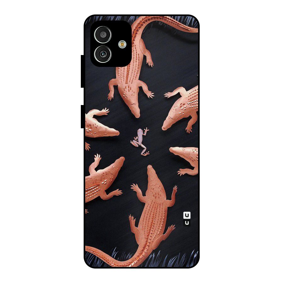 Brave Frog Metal Back Case for Galaxy M13 5G