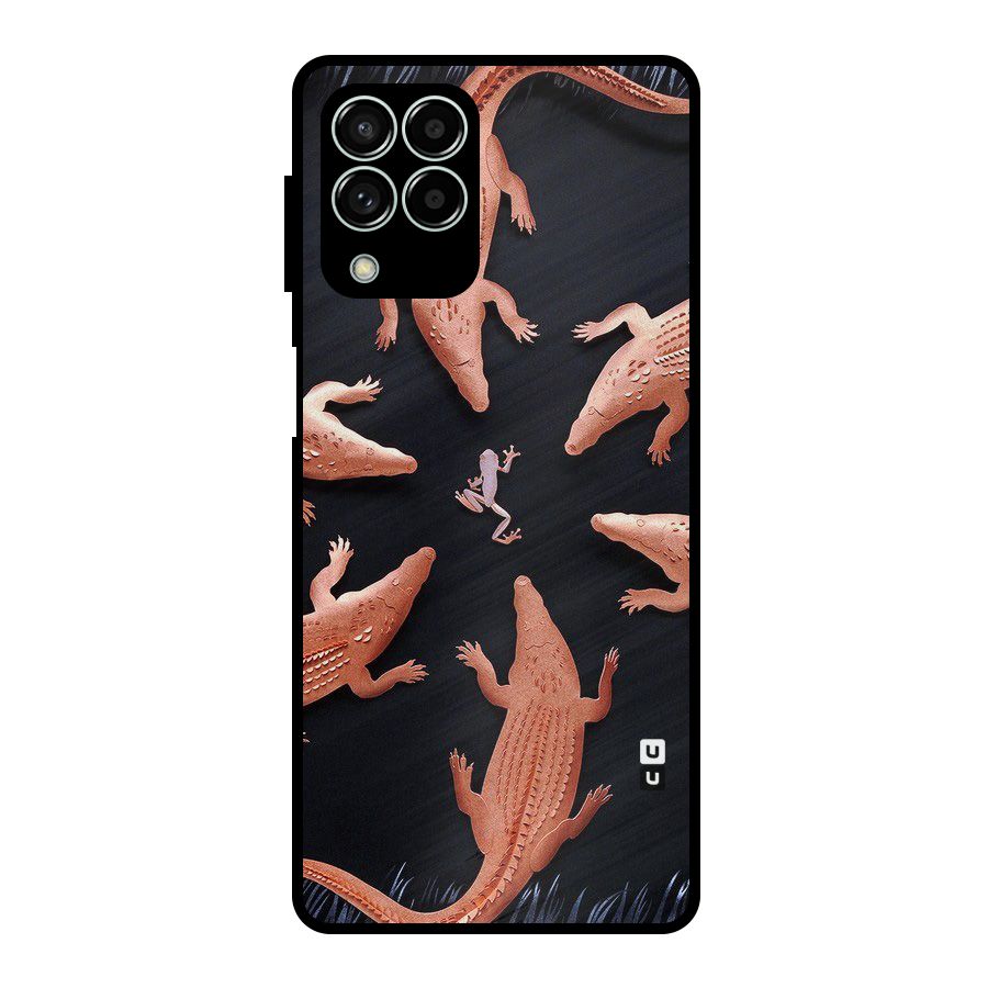 Brave Frog Metal Back Case for Galaxy M33
