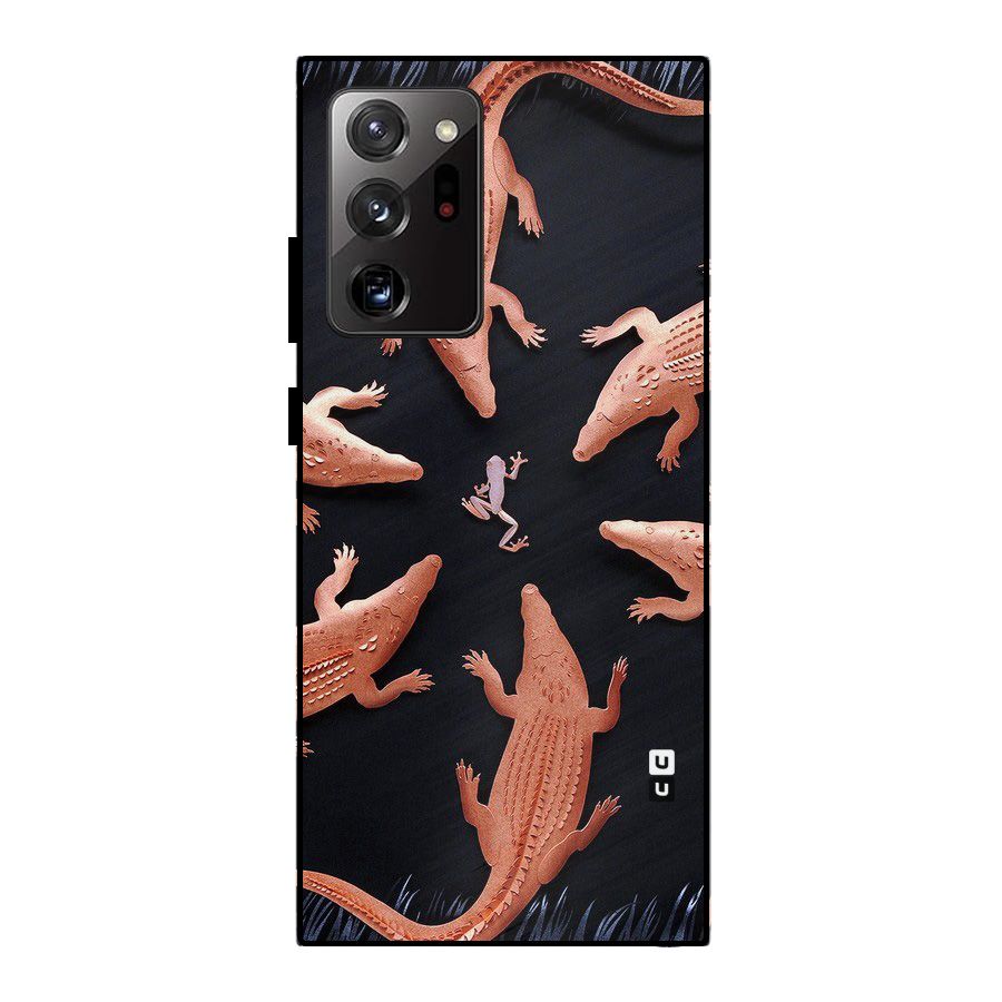 Brave Frog Metal Back Case for Galaxy Note 20 Ultra