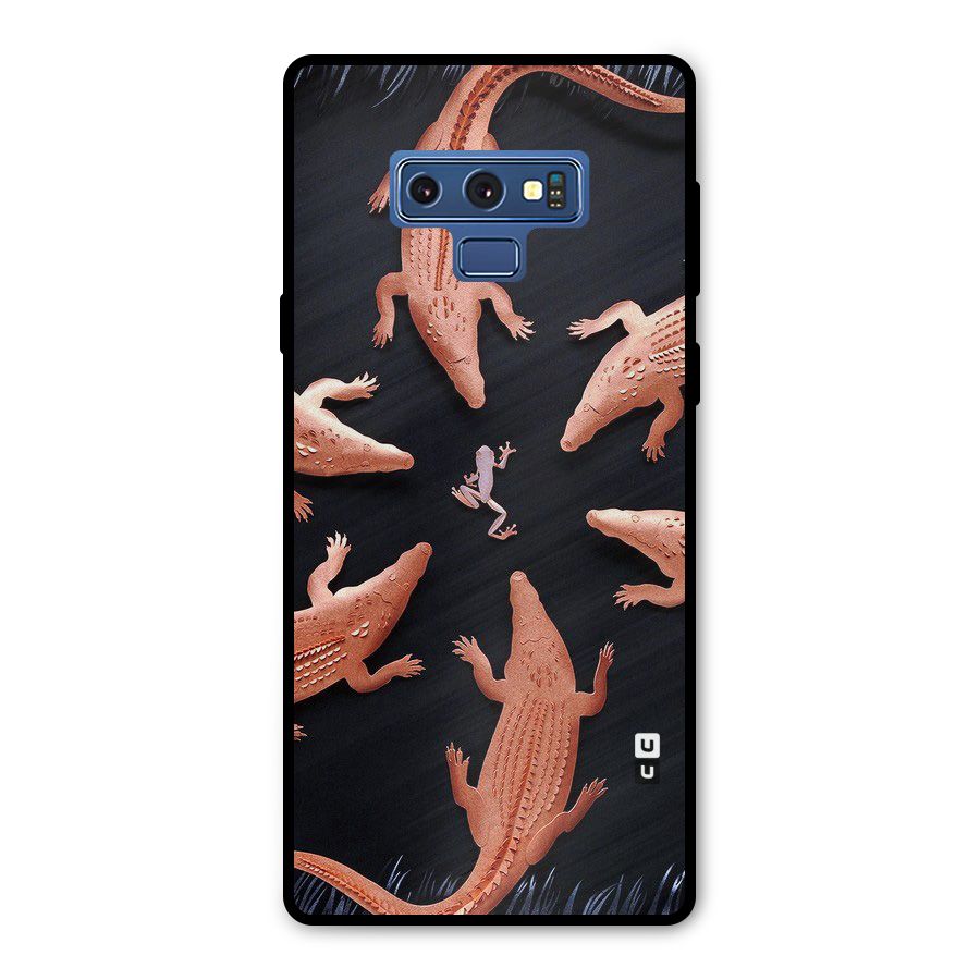Brave Frog Metal Back Case for Galaxy Note 9