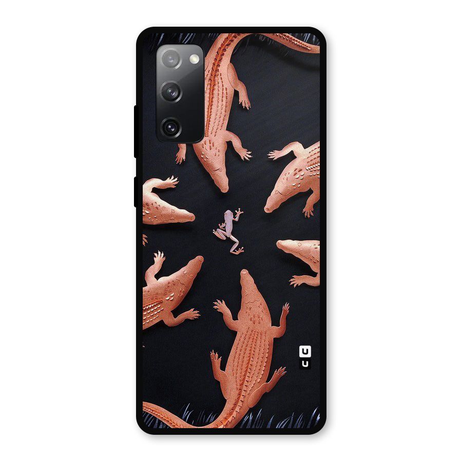 Brave Frog Metal Back Case for Galaxy S20 FE 5G