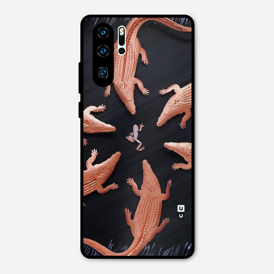 Brave Frog Metal Back Case for Huawei P30 Pro