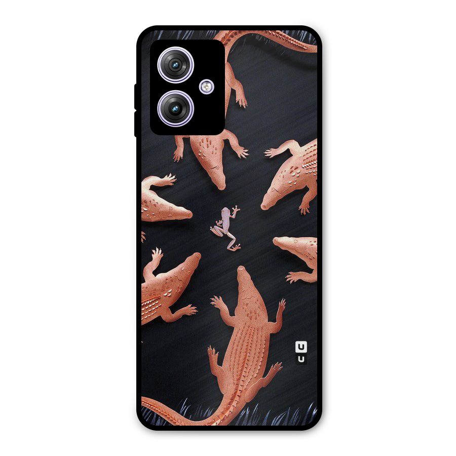 Brave Frog Metal Back Case for Moto G64