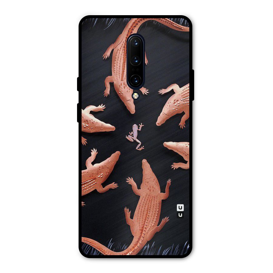 Brave Frog Metal Back Case for OnePlus 7 Pro