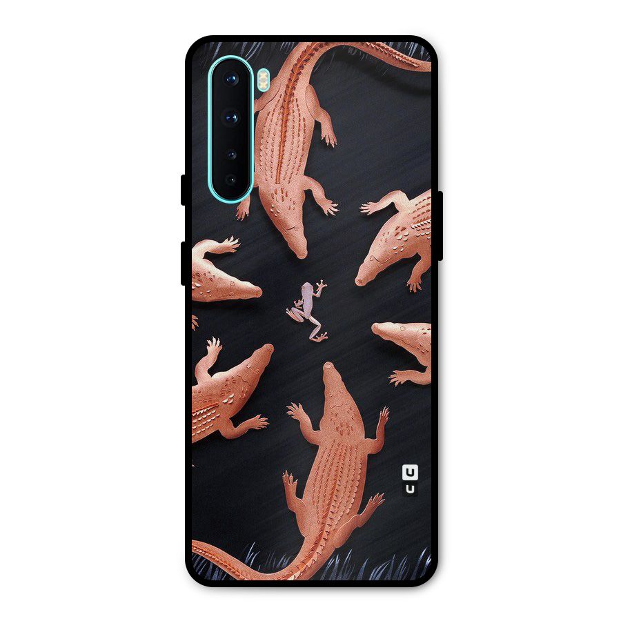 Brave Frog Metal Back Case for OnePlus Nord