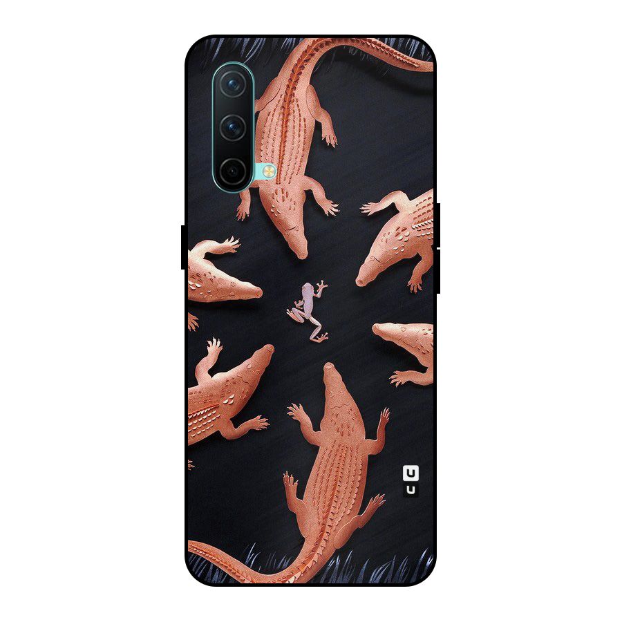 Brave Frog Metal Back Case for OnePlus Nord CE 5G