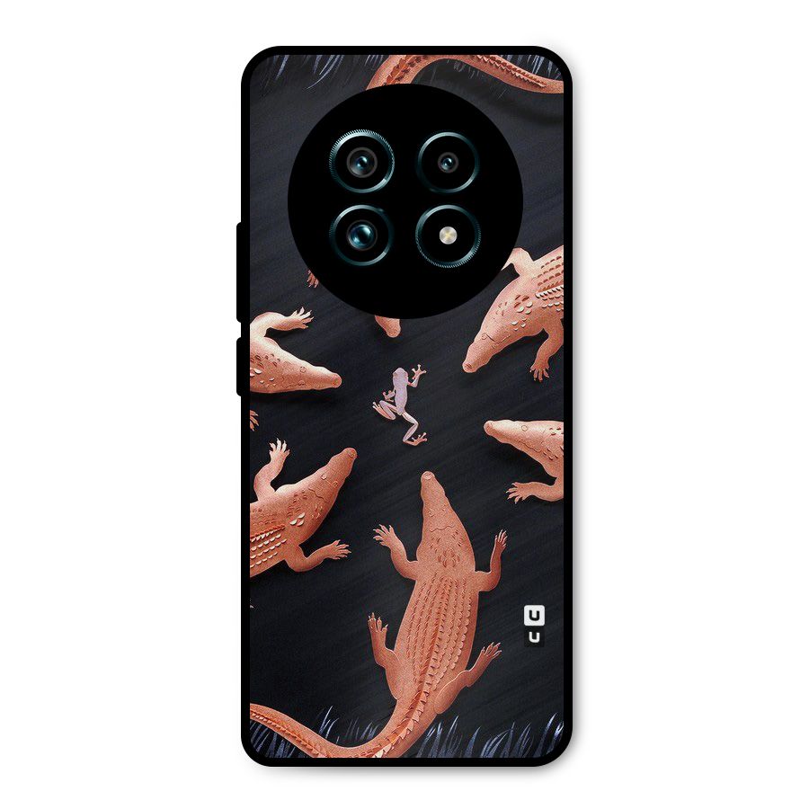 Brave Frog Metal Back Case for Realme 13 Pro Plus