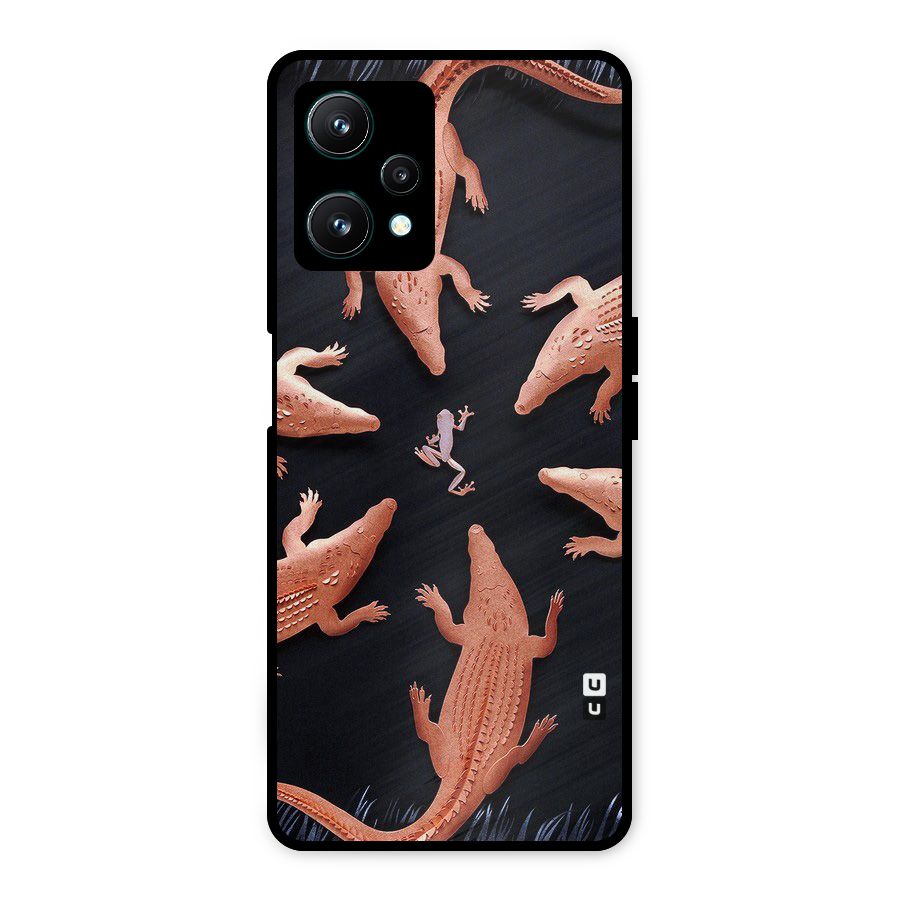 Brave Frog Metal Back Case for Realme 9 Pro 5G