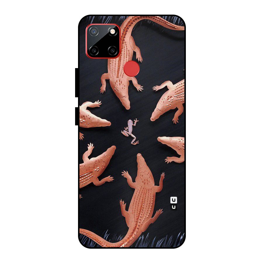 Brave Frog Metal Back Case for Realme C12