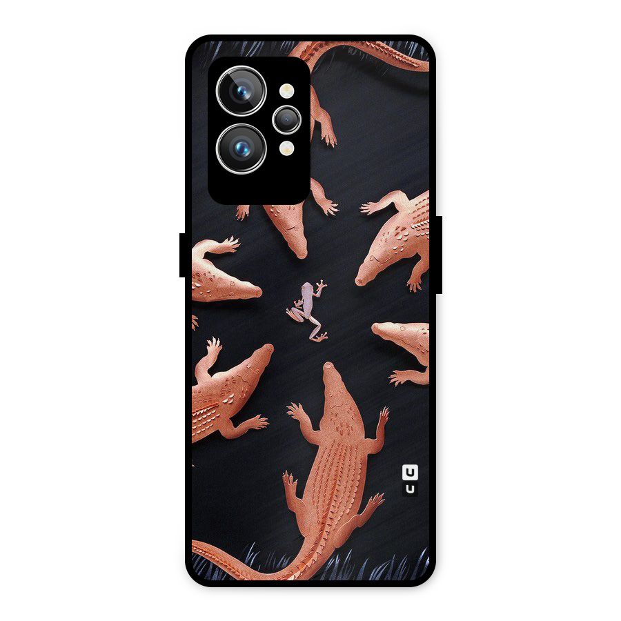 Brave Frog Metal Back Case for Realme GT2 Pro