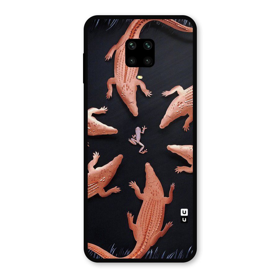 Brave Frog Metal Back Case for Redmi Note 10 Lite