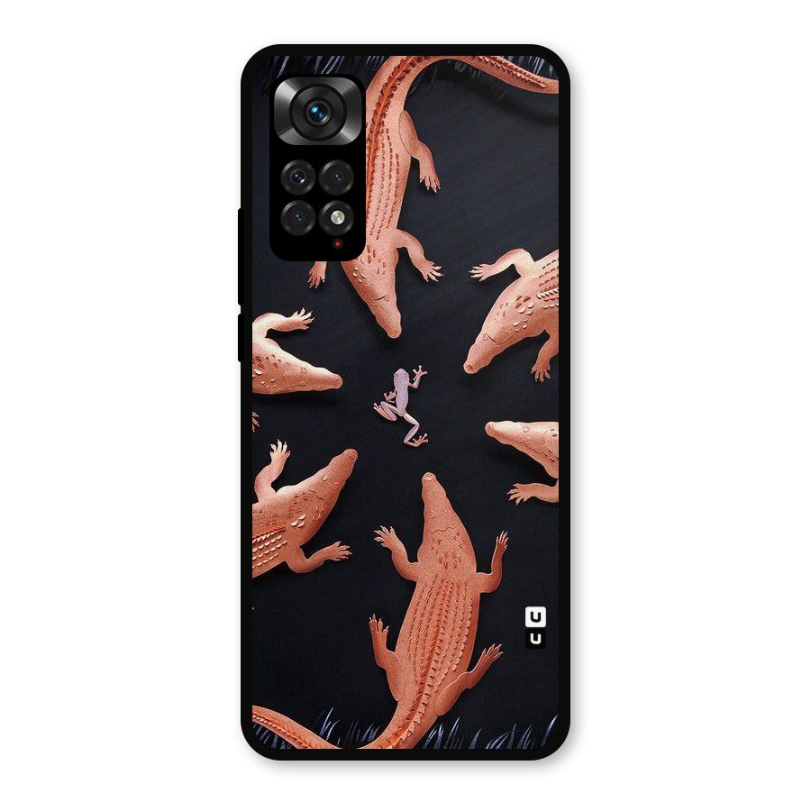 Brave Frog Metal Back Case for Redmi Note 11