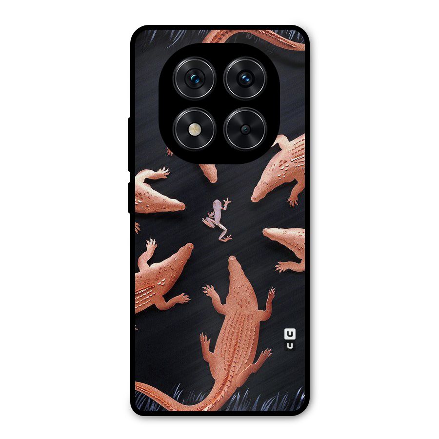 Brave Frog Metal Back Case for Redmi Note 14 Pro 5G