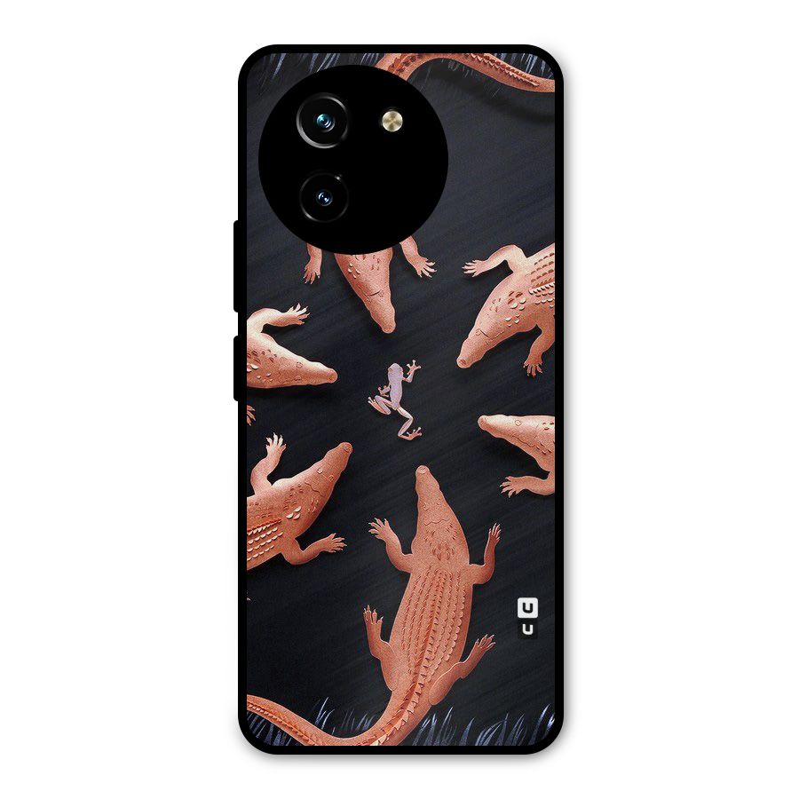 Brave Frog Metal Back Case for Vivo T3x