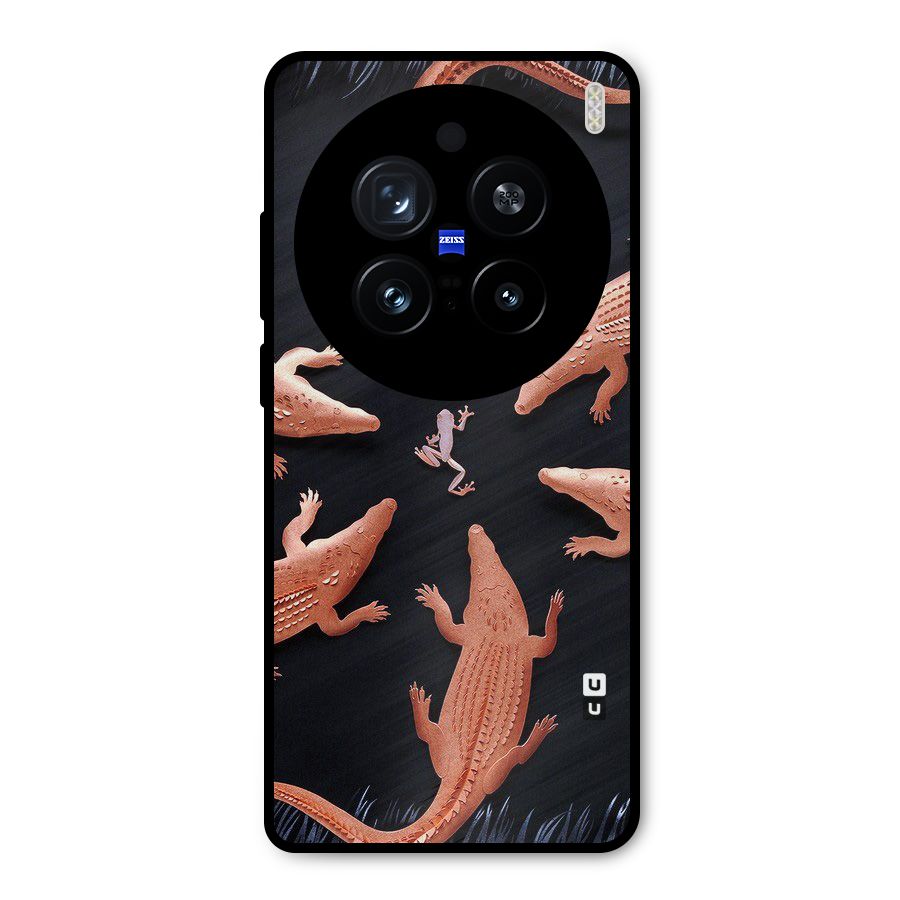Brave Frog Metal Back Case for Vivo X200 Pro